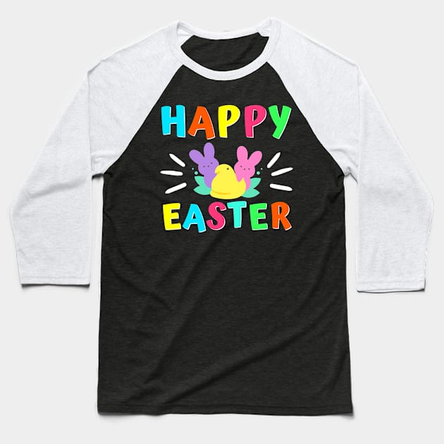 Happy Easter 2023 Baseball T-Shirt by StarMa